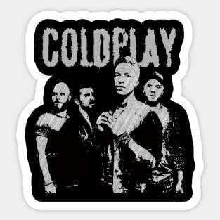 coldplay Sticker